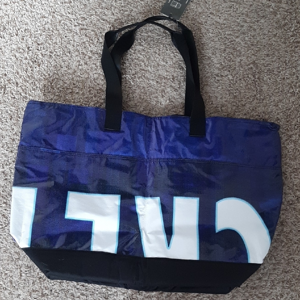 Rareform Husdon Blue and Black Tote Bag - Picture 3 of 7